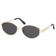 thumbnail image 1 of Gafas de Sol SOJOS a la Moda Ovaladas Redondas Polarizadas SJ1255 Oro/Gris, 1 of 5
