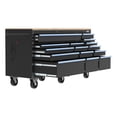 thumbnail image 5 of HART 72-Inch 15-Drawer Mobile Workbench with Solid Wood Top, Heavy-Duty Rolling Tool Chest, 5 of 9