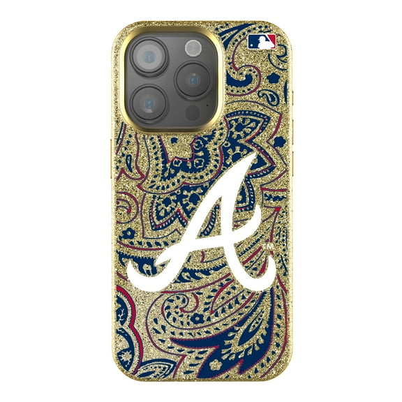 Keyscaper Atlanta Braves Paisley Bling iPhone Case