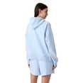 thumbnail image 2 of Sudadera con Capucha y Cierre Completo con Logo para Mujer GAP, Azul Claro, Talla M, 2 of 3
