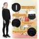 thumbnail image 3 of 2 Piezas De Ropa Deportiva, Ropa Interior Térmica Para Niños, 3 of 7