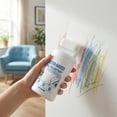 thumbnail image 6 of Wall Paint, White Touch Up Paint for Walls with Roller, Interior White Paints with Roller Brush for Flat, Quick Drying Water Based Low Odor, Covers Stain Scratches Graffiti, Interior Flat Ceiling DIY, 6 of 9