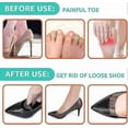 thumbnail image 3 of Shoe Filler Inserts For Loose Shoe, Toe Filler Inserts Make Shoes Fit, Half-size Insoles Shoe Size Reducer Shoe Inserts For Women - 2 Pairs, 3 of 5