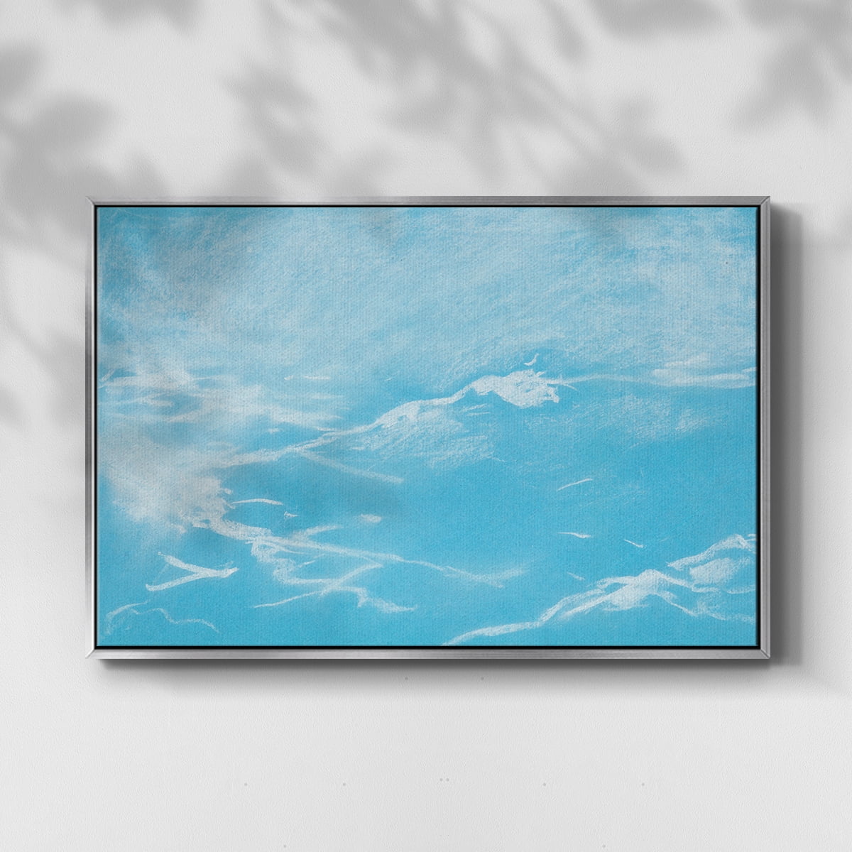 Vintage Landscape-CXLVI By Wexford Home Framed in Silver Wood Gallery Wrapped Canvas 27 in. x 41 in.