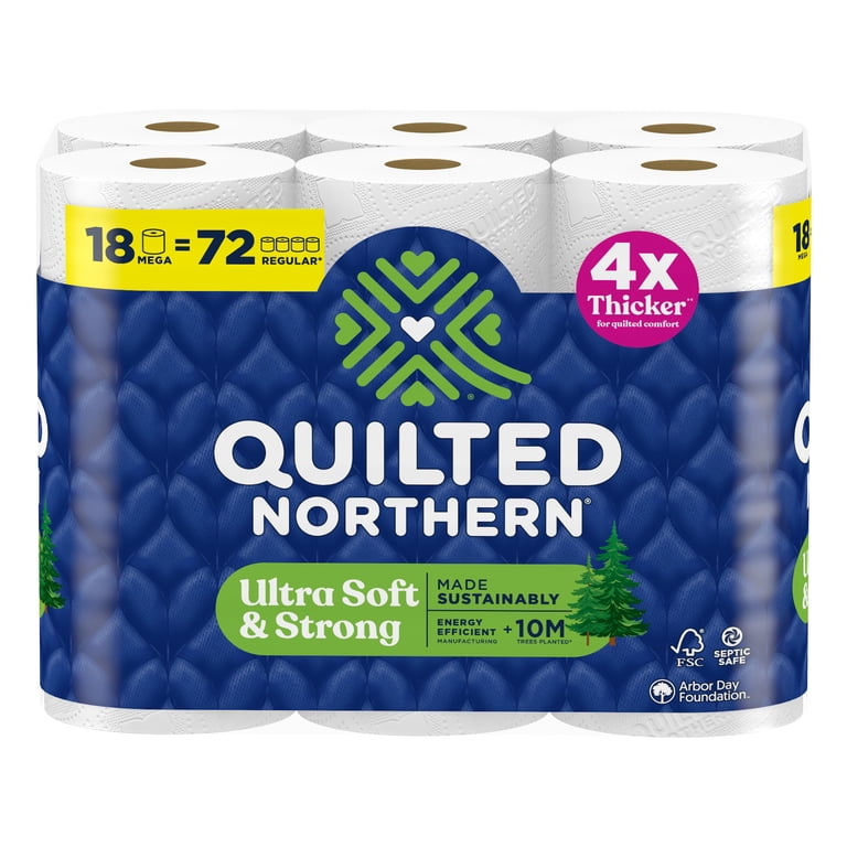 Quilted Northern Ultra Soft & Strong Toilet Paper, 18 Mega Rolls photo 2