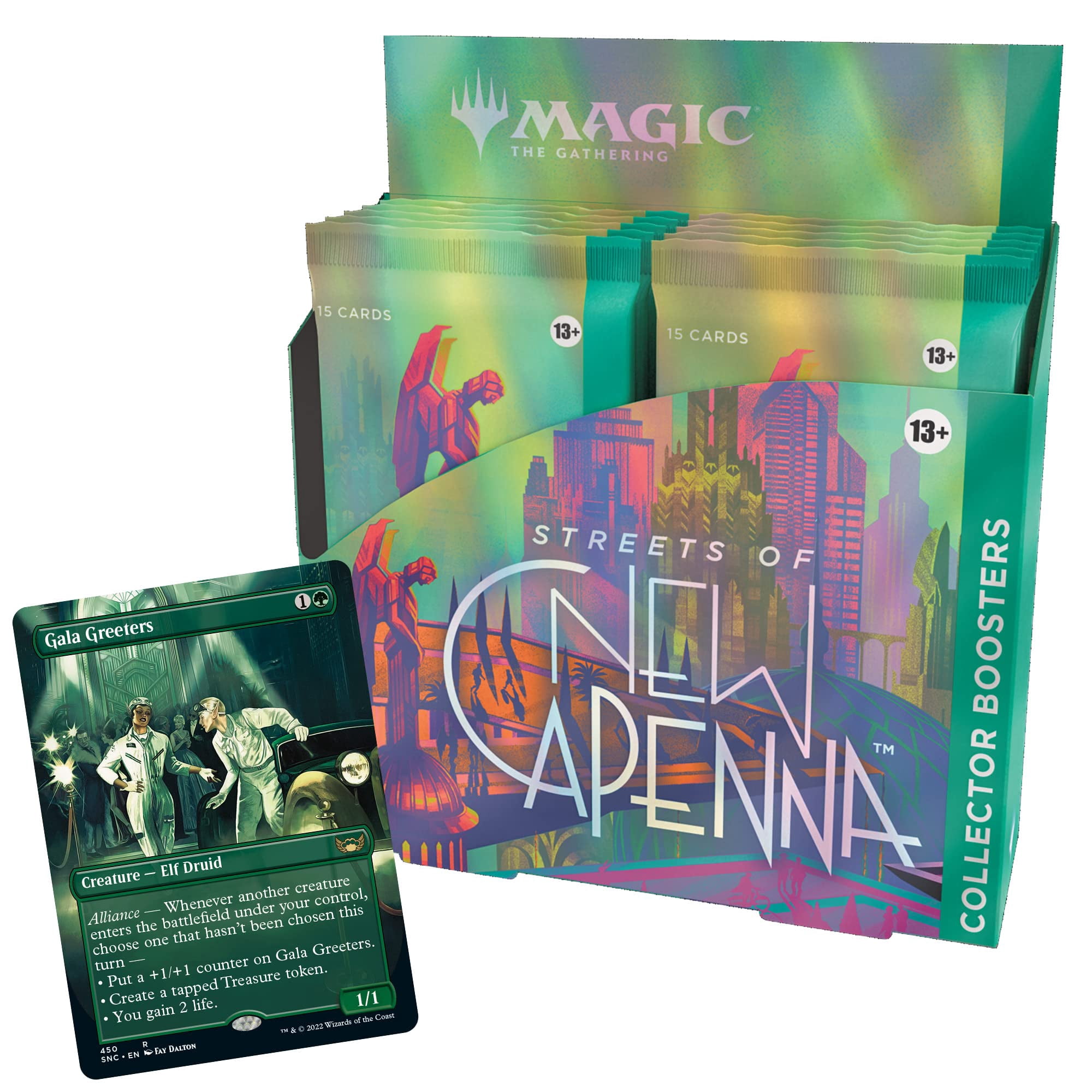Streets of New Capenna Magic The Gathering Collector Booster Box