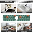 thumbnail image 6 of Coolnut 2 Pack Faucet Mat Splash Guard for Kitchen Sink,Fox and Wolf 30x5 Inch Super Absorbent Microfiber Sink Protector Mat, Kitchen Sink Mat Machine Washable Kitchen Sink Accessories, 6 of 7