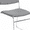 Gray, variant on National Public Seating Signature Light Weight Fabric Padded Stack Chair