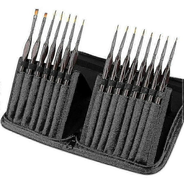 Detail Paint Brush Set,15pcs Miniature Painting Brushes Kit,professional Mini Fine Paint Brushes Se