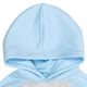 thumbnail image 3 of Sudadera con capucha Bluey Fleece azul claro/gris 3T, 3 of 7