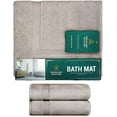 thumbnail image 2 of Adobella 2 Premium Turkish Bath Mats, 100% Combed Turkish Cotton, 800 GSM, 20 x 33 inch, Beige, 2 of 7