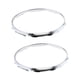 thumbnail image 1 of Greeniant 1 par de llantas de anillo de aro de tambor Tom de hierro de 13 pulgadas y 6 agujeros Accesorios para instrumentos musicales 1.2 mm 14 pulgadas 8 agujeros, 1 of 1