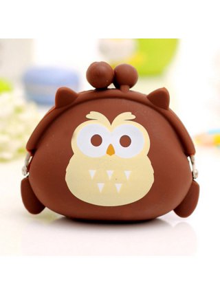 FZM) Owl PU leather coin purse lqb-060E 