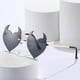 thumbnail image 2 of Gafas de sol sin montura Yuyangstore en forma de corazón para Mujer Gris, 2 of 8