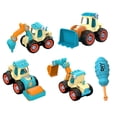 thumbnail image 1 of 1 Ensemble Camion Jouet d'Assemblage pour Tout-Petits Jouet Créatif à Démonter Cadeau Durable pour Garçons, 1 of 4