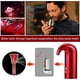 thumbnail image 2 of CHAO (Rojo)Aireador de vino eléctrico, Decantador de vino portátil de un toque, Dispensador de oxidante de vino con filtro automático multiinteligente con USB recargable, Accesorios para vino tinto, 2 of 5