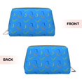 thumbnail image 3 of Picia Colorful Snake Print Leather Makeup Bag Make Up Bag Travel Toiletry Bag for Her Girlfriend Teacher Teen Girl Gifts, 3 of 8
