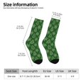 thumbnail image 4 of Goofa Christmas (2) Printed Men's Crew Socks, Soft Durable Breathable Moisture-Wicking with Odor Control Cotton socks, 4 of 9