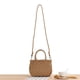 thumbnail image 4 of Bolso de paja tejido a mano para mujer, bolsos de hombro para la playa, bolso cruzado de verano para viajes, accesorios para fotos para niñas, correa Marrón claro Yinane Bolso tejido a mano, 4 of 6