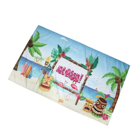 Image of Hawaii Poster Banner Background Non-woven Fabric Banquet