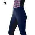 thumbnail image 4 of Sonducket Pantalones de equitación transpirables y agradables para la piel para paseos cómodos Durabilidad de los pantalones ecuestres Prendas para la parte inferior del cuerpo azul oscuro S, 4 of 6