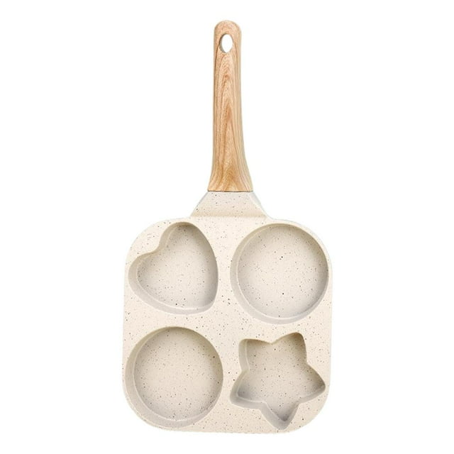 Nonstick Maifan Stone Frying Pan - Multifunctional Omelette Maker with Partition Design