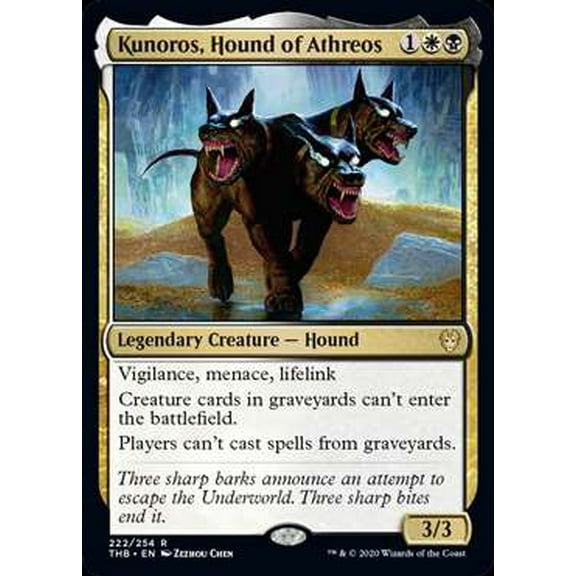MtG Theros Beyond Death Rare Kunoros, Hound of Athreos #222