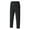 Black, variant on CHGBMOK Sweatpants for Men Casual Fashion Pocket Elastic Solid Color Elastic Waist Jogger Pants Sizes XS-2XL