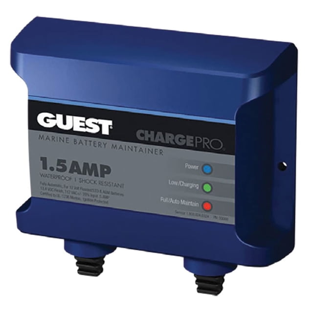 Mantenedor de baterías Guest 2701A 1,5 A, 1 banco, 120 V