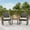 Beige, variant on Asofer 3 Pieces Patio Bistro Wicker Chairs , All-Weather Outdoor Rattan Conversation Set with Glass Table for Lawn, Poolside, Porch,Gray