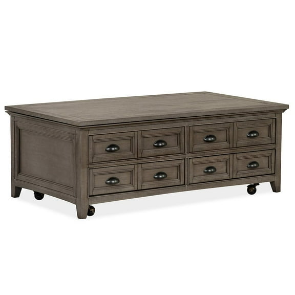 Magnussen T4805 Paxton Place Lift Top Storage Cocktail Table w/Casters