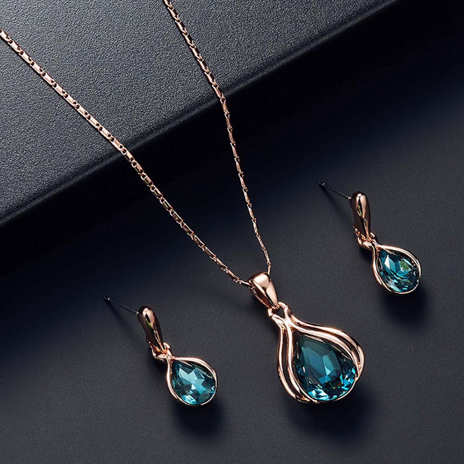 water drop necklace