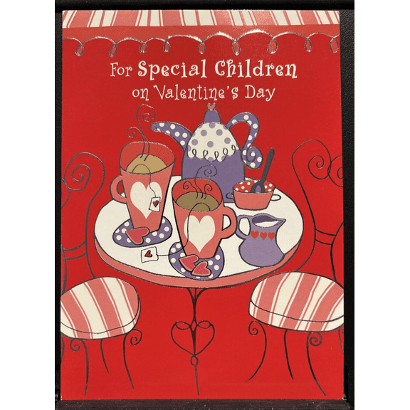 For Special Children on Valentine's Day Greeting Card w/Envelope