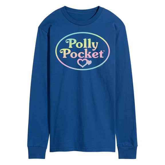 Polly Pocket - Polly Pocket Ombre Logo - Men's Long Sleeve T-Shirt