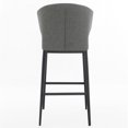 thumbnail image 4 of Cabo Contract Grade Upholstered Wingback Bar Stool (26-inch/ 29-inch), 4 of 5