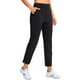 thumbnail image 2 of Pantalones de golf YYV, elásticos, cintura alta, cintura alta, negros, para mujer, 2 of 7