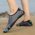 thumbnail image 7 of NOKIO Summer Water Shoes Men Quick-Drying Non-S𝗅ip Sport Shoes Lightweight S𝗅ip On Sneakers Wide Width Wading Bar𝖾𝖿oot Shoes Hiking Swimming Diving Shoes, 7 of 7