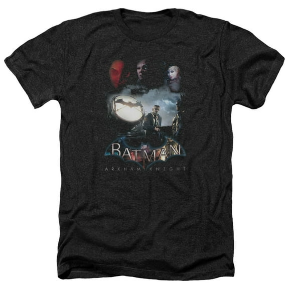 Batman Arkham Knight - Villain Storm - Heather Short Sleeve Shirt - Small