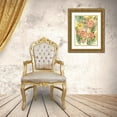 thumbnail image 3 of Krinlox 19x24 Gold Ornate Wood Framed with Double Matting Museum Art Print Titled - Warm Florals, 3 of 4