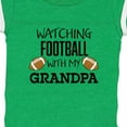 thumbnail image 4 of Inktastic Watching Football with My Grandpa Boys or Girls Baby Bodysuit, 4 of 5