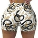thumbnail image 2 of Fotbe Snake Shorts Sin Costuras – Shorts Deportivos de Cintura Alta para Mujer, Elásticos para Gimnasio, Yoga, Running o Ciclismo-Large, 2 of 8