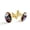 Color 1, variant on Men's Classic Stainless Steel, Cute Ladybugs Green Umbrella Cufflinks Business Wedding Shirts, Golden