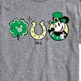 thumbnail image 3 of Disney - Mickey St. Patrick's Icons - Men's Short Sleeve Graphic T-Shirt, 3 of 5