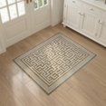 thumbnail image 3 of ODIKA Greek Key Trellis Lattice Design With Geometric Maze Border And Tile Motif for Bedroom, Bedside, Nursery, Pet Friendly & Kids Safe, 3 of 7