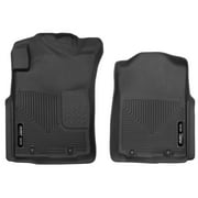 Husky Liners X-act Contour Floor Mats | Fit 2005 - 2011 Tacoma, Double, Access & Standard Cab | Front Row, 2-pc Black - 53721