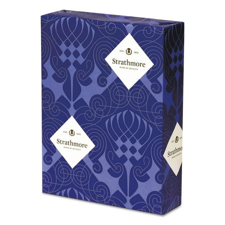 100% Pure Cotton Business Stationery, 98 Bright, 24lb, 8.5 X 11, White, 500/ream | Bundle of 5 Reams