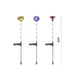 thumbnail image 5 of Luces solares para jardín al aire libre, 3 luces LED decorativas que cambian de color para patio, césped y terraza., 5 of 5