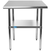 18” x 24” Stainless Steel Work Table with Undershelf | Food Prep NSF | Utility Work Station |