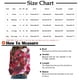 thumbnail image 3 of Camiseta suelta estampada a la moda para mujer, blusa de manga larga, cuello redondo, camisetas informales Pompotops  FGAJ7509, 3 of 5