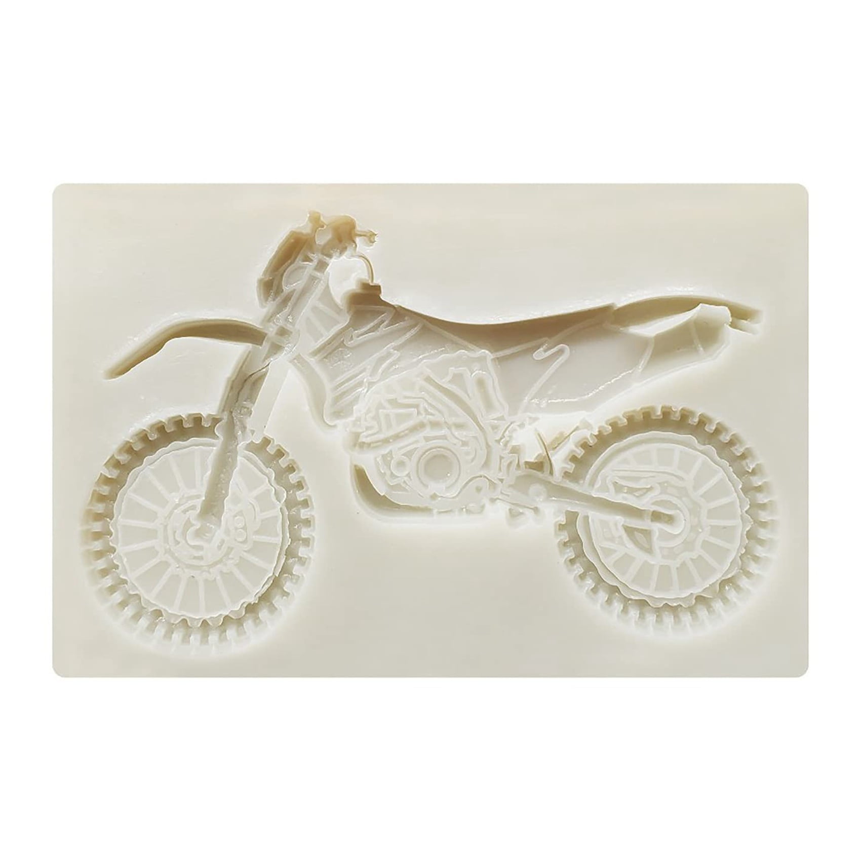 Silicone 3D Bicycle Bike Fondant Cake Chocolate Mold Mould Modelling Decorating 